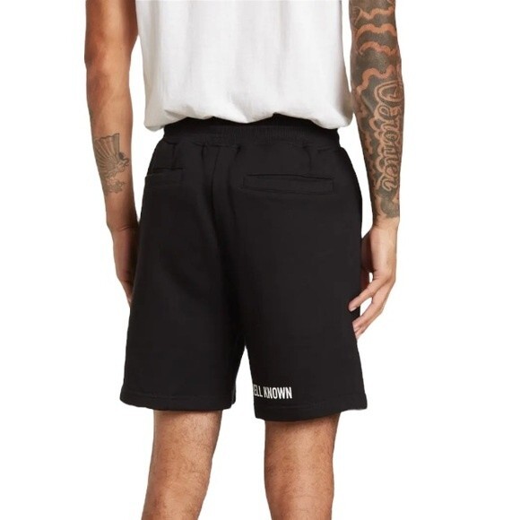 NWT WELL KNOWN STUDIOS The Broome Shorts Black Size XL - Picture 1 of 10